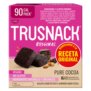 TRUSNACK ORIGINAL PURE COCOA 4 Pack 120g