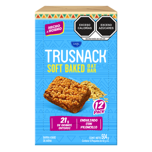 TRUSNACK OAT BAR SOFT BAKED 12 PACK 570g