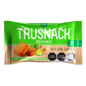 TRUSNACK ORIGINAL KEY LIME GINGER Individual 30g