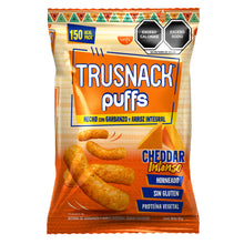 Cargar imagen en el visor de la galería, TRUSNACK PUFFS CHEDDAR INTENSO 35g
