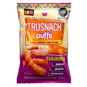 TRUSNACK PUFFS CHURRO FAMILY SIZE 180g