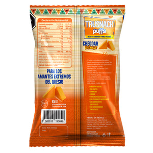 TRUSNACK PUFFS CHEDDAR INTENSO 35g