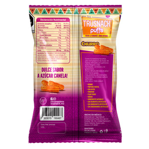 TRUSNACK PUFFS CHURRO FAMILY SIZE 180g